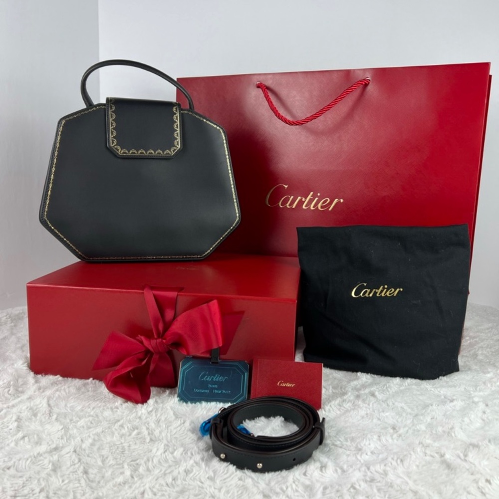 BRAND NEW - CARTIER, MINI GUIRLANDE DE CARTIER BAG - FULL SET
